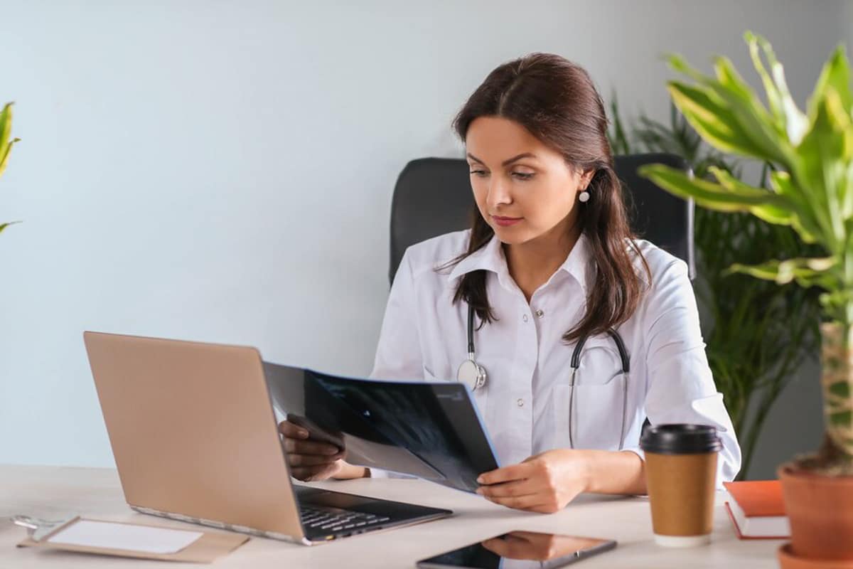 medical administrative assistant writing