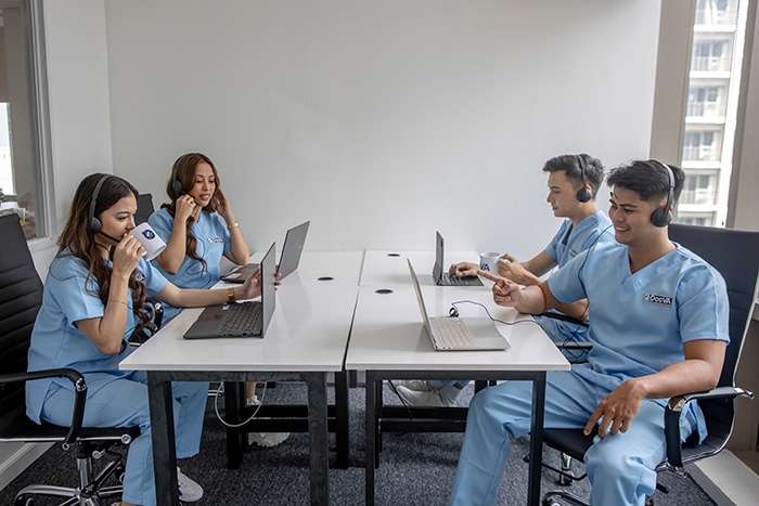 DocVA medical call center onboarding process