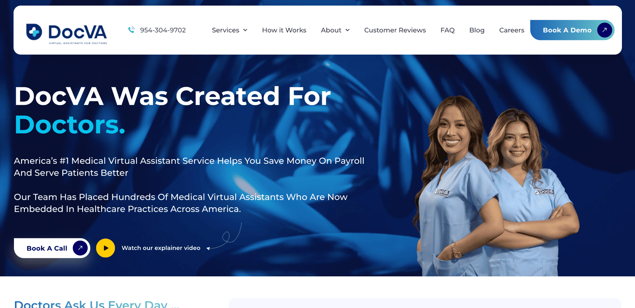 DocVA virtual assistant company for chiropractic practices