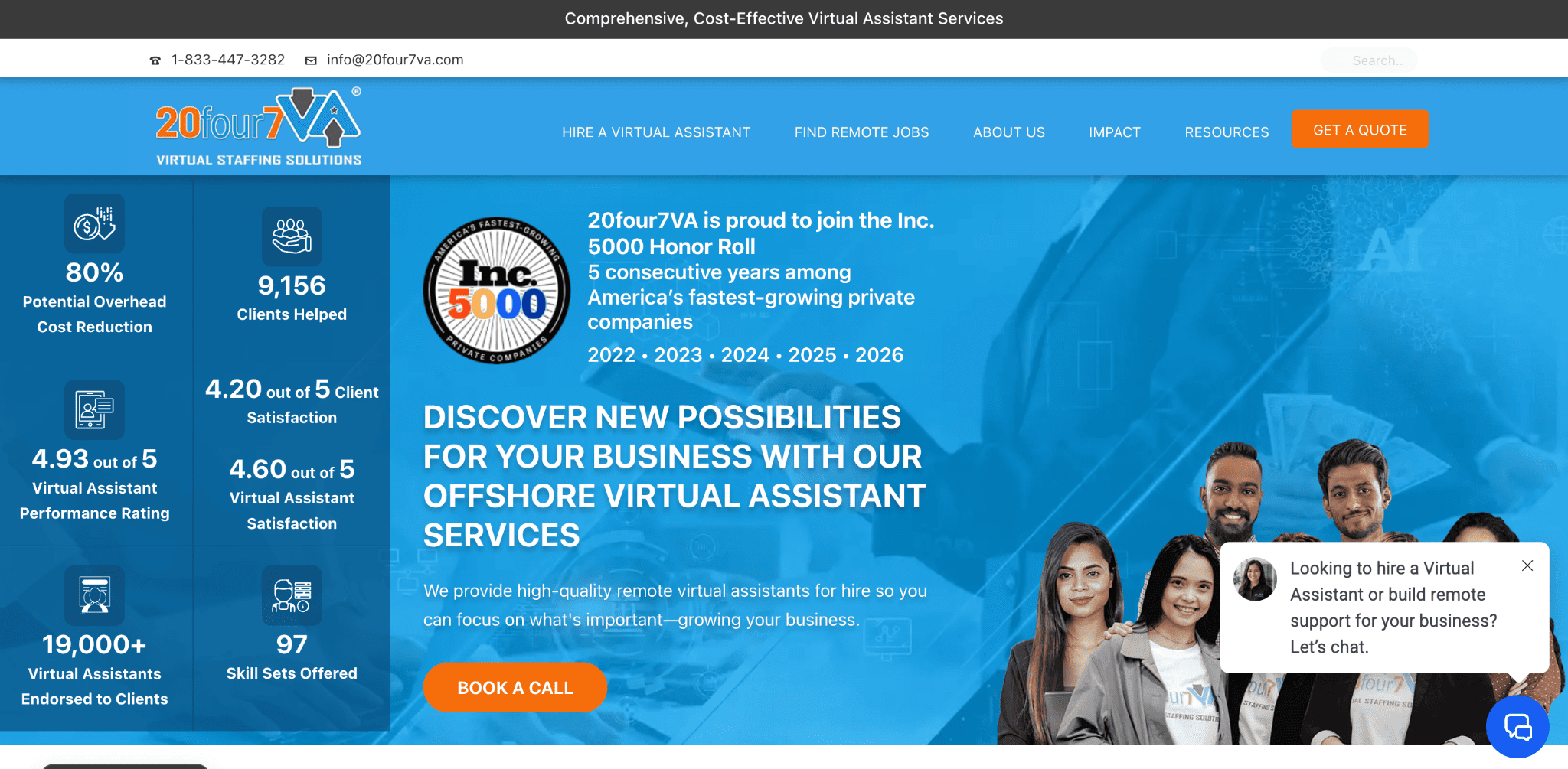 20four7VA remote medical assistant company