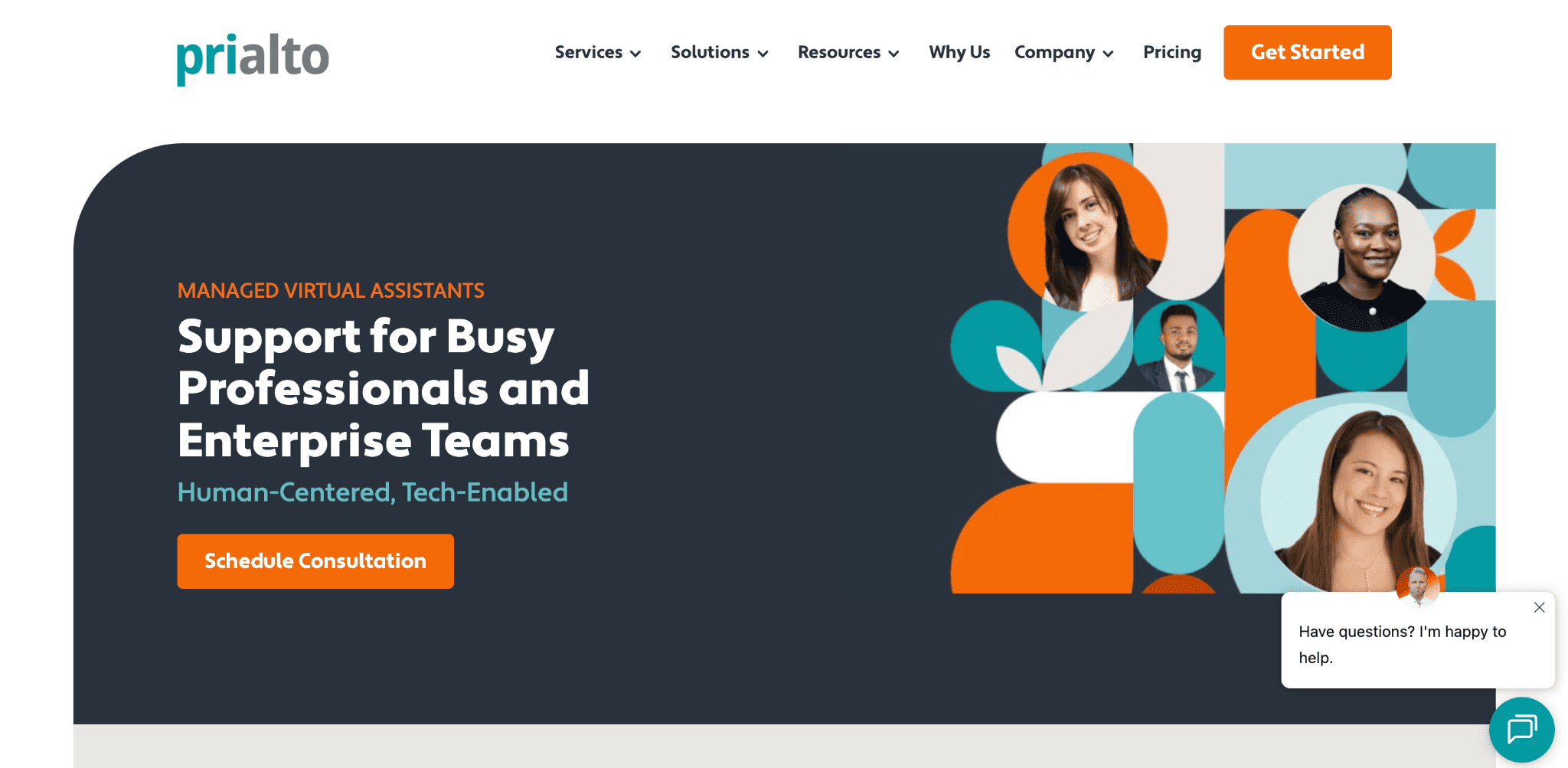 Prialto virtual assistant for OB-GYN
