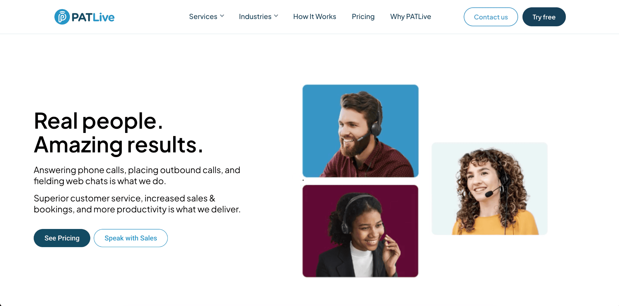 PATLive virtual assistant for small medical practices