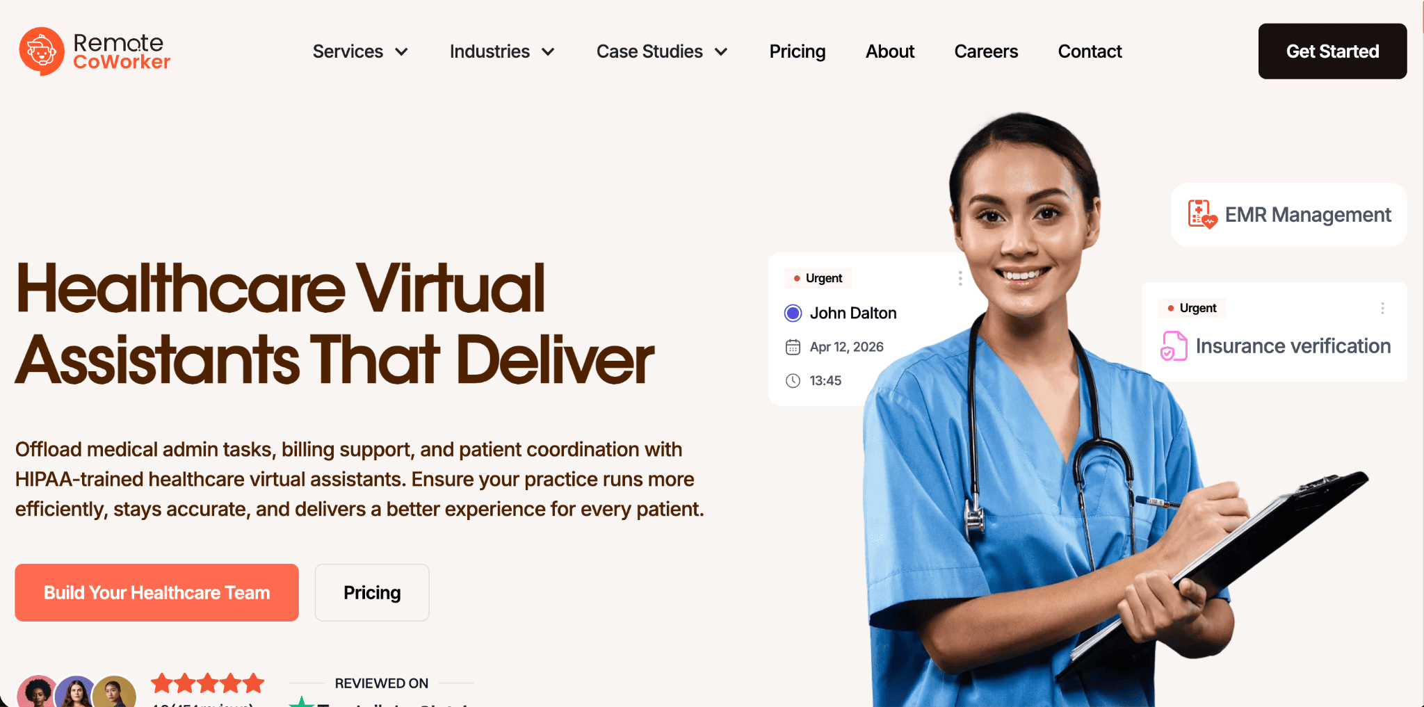 Remote CoWorker virtual assistant company for chiropractic practices
