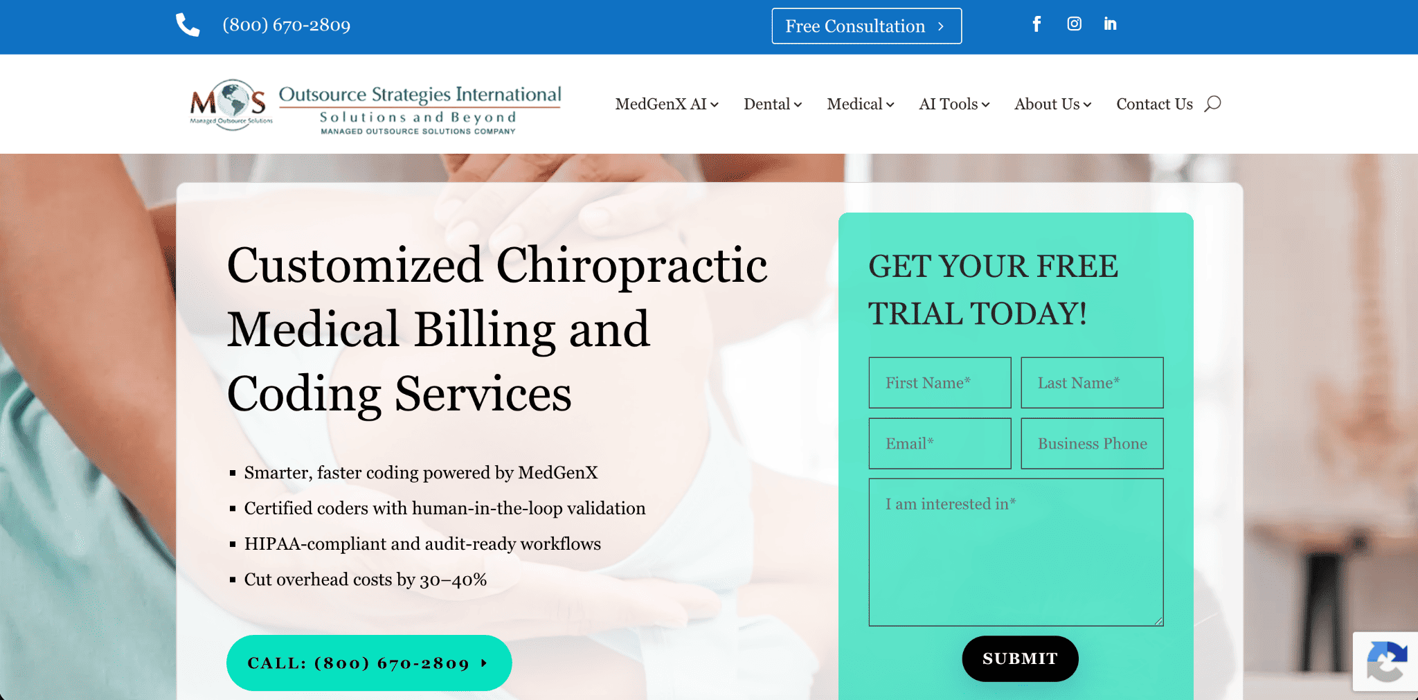 Outsource Strategies International virtual assistant company for chiropractic practices