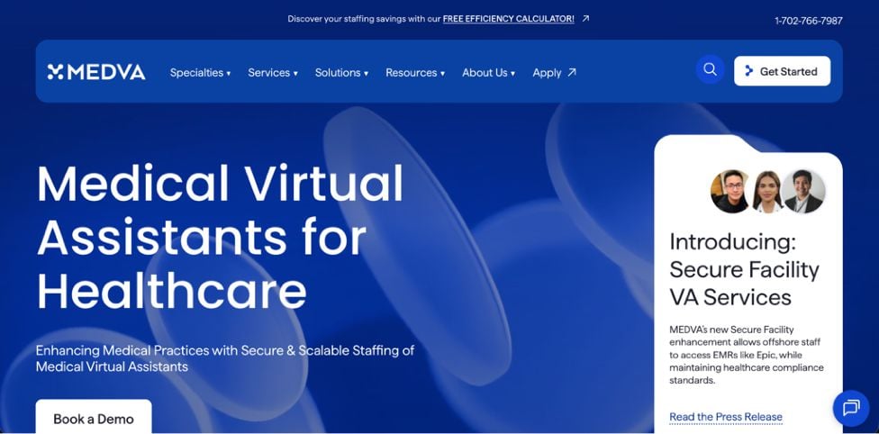 DocVA virtual medical assistant support for dermatology practices