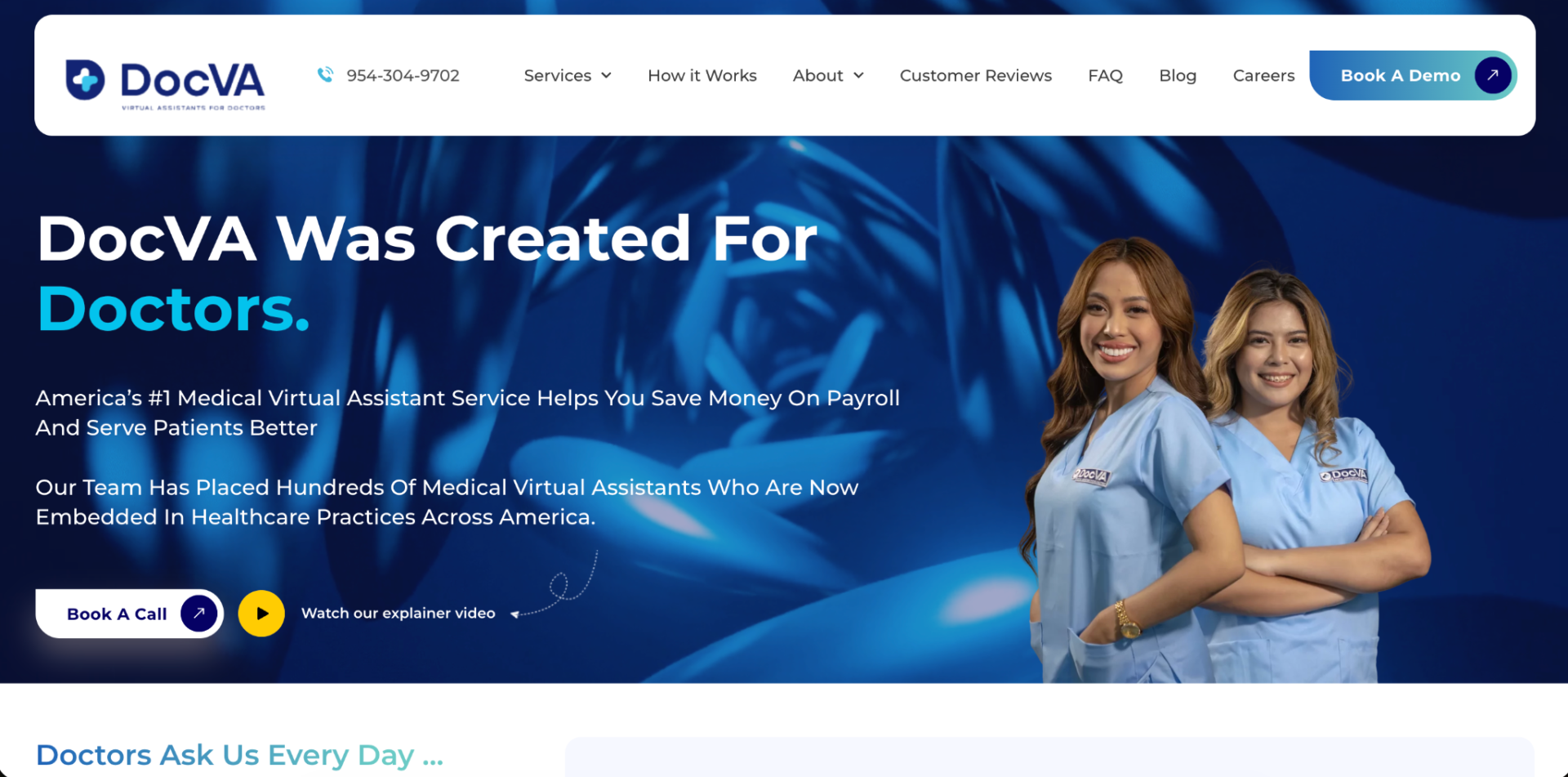 DocVA virtual assistant service for medical billing