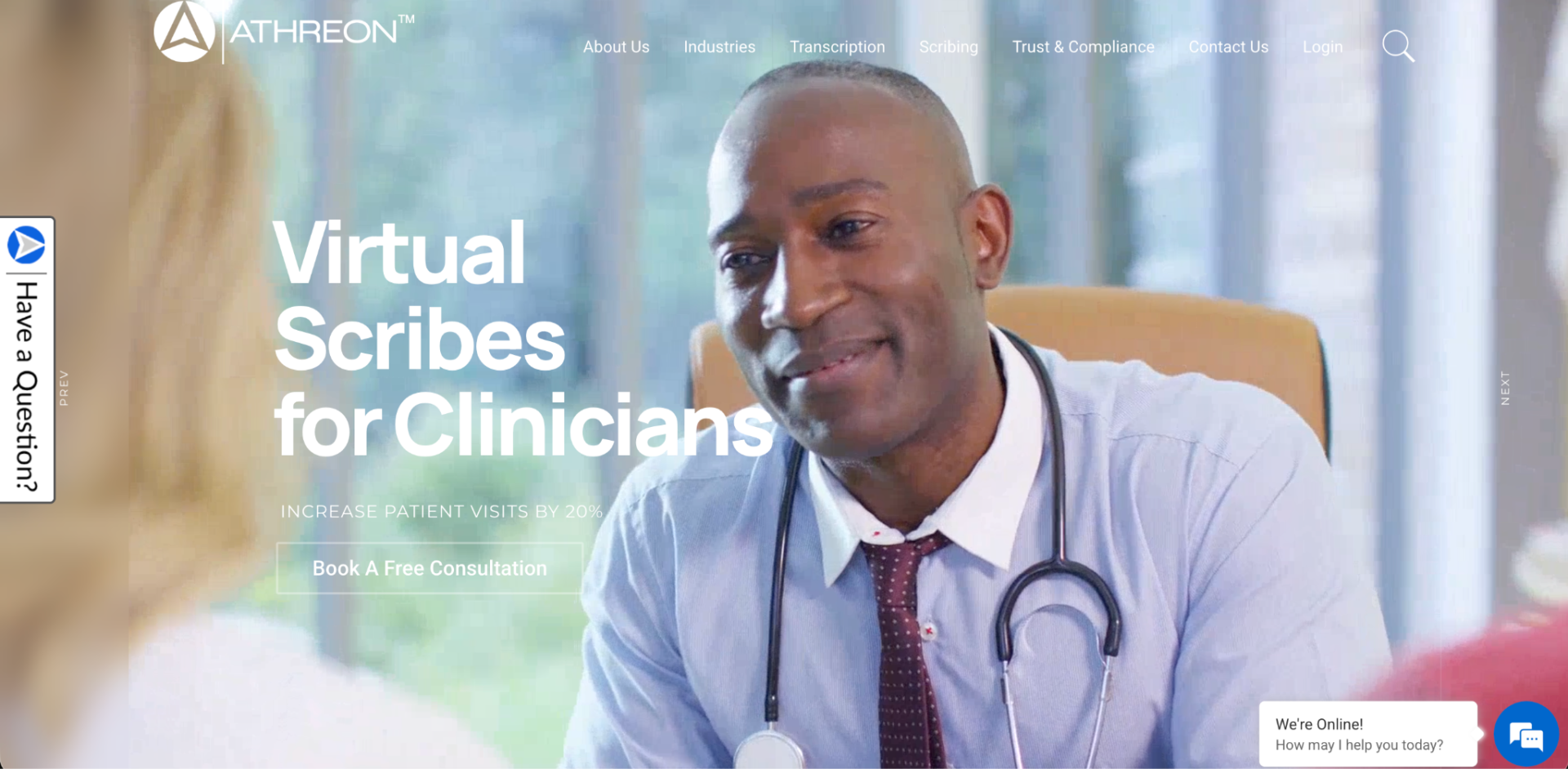 Athreon virtual assistant company for doctors