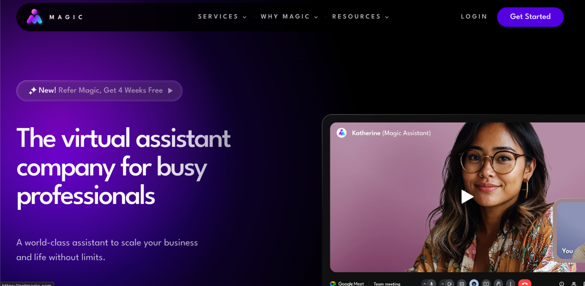 Magic virtual assistant company for doctors